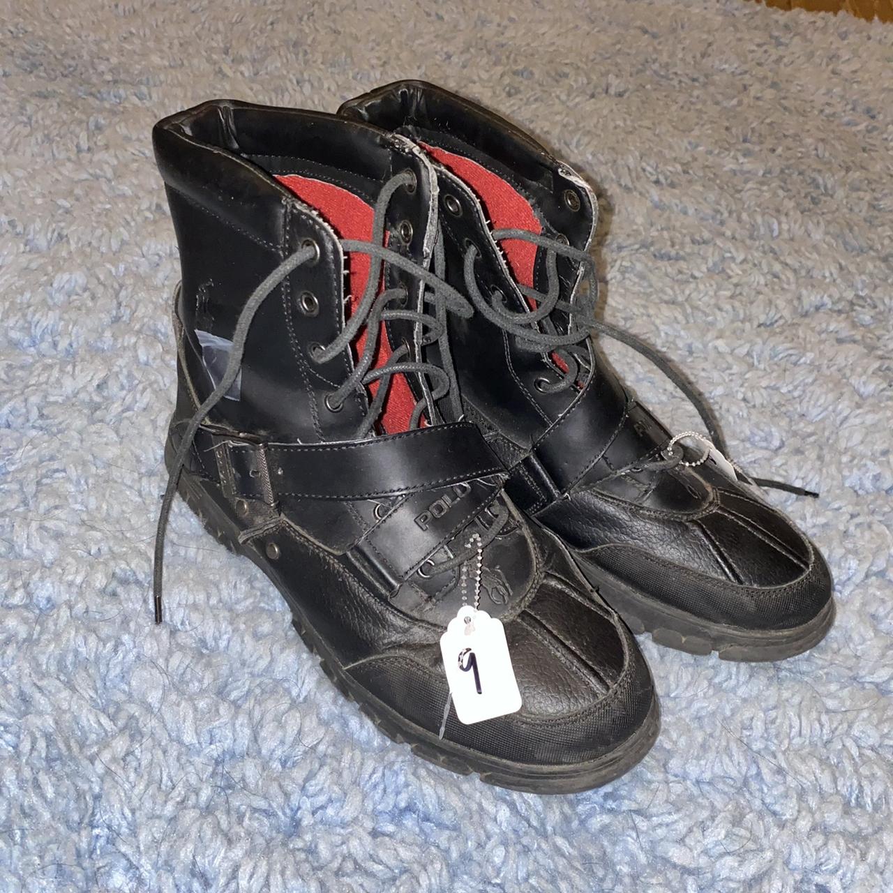 polo ralph lauren boots womens