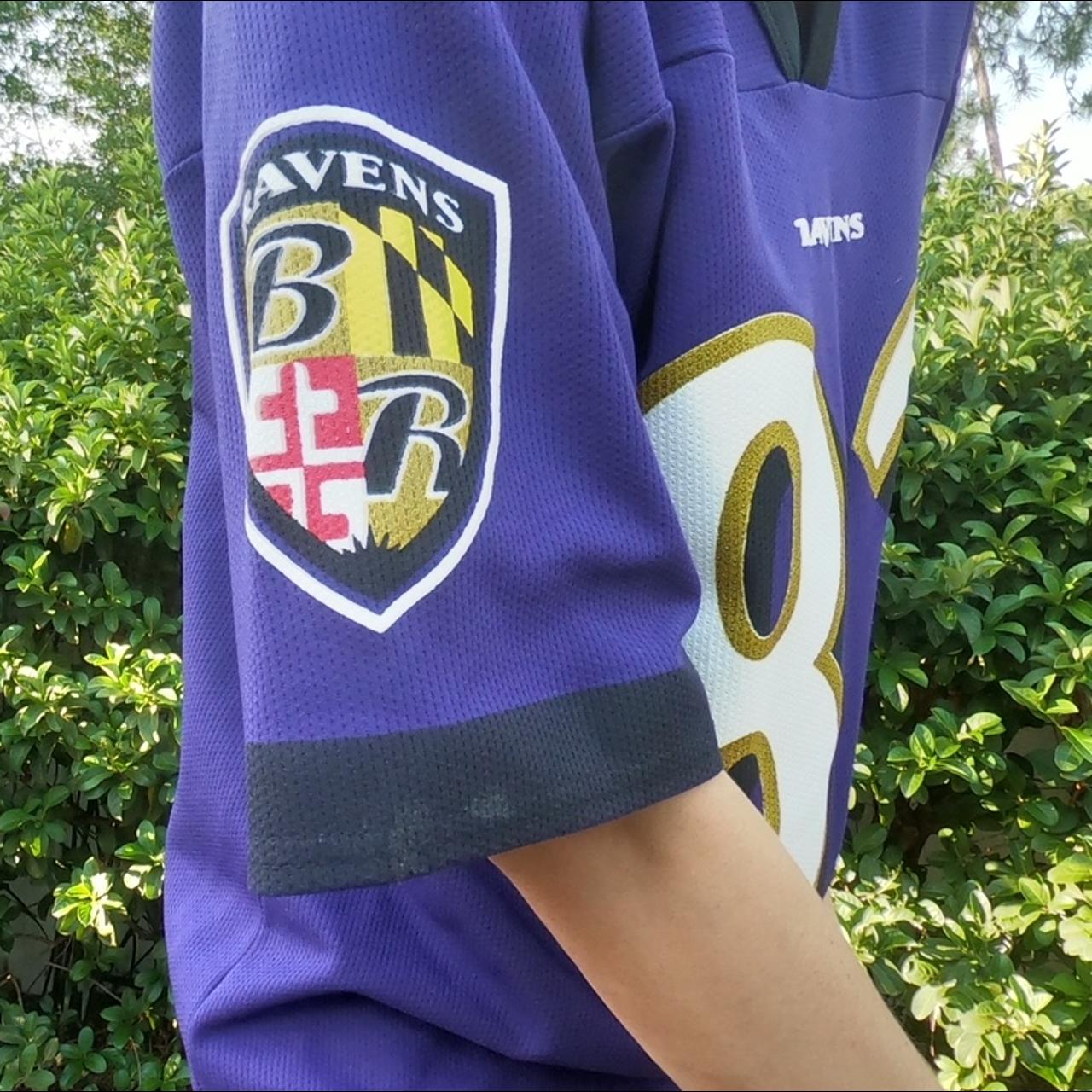 Royal purple Baltimore Ravens jersey by Logo