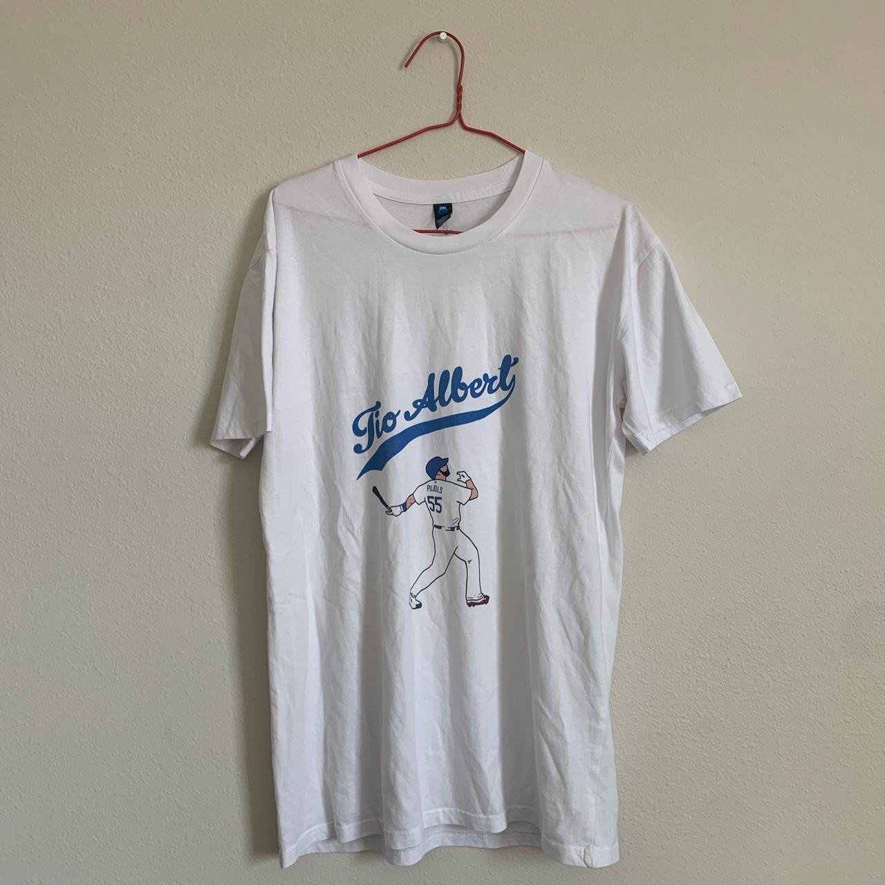 Mlb Baseball Albert Pujols Dodger Shirt Pujols Dodgers Shirt