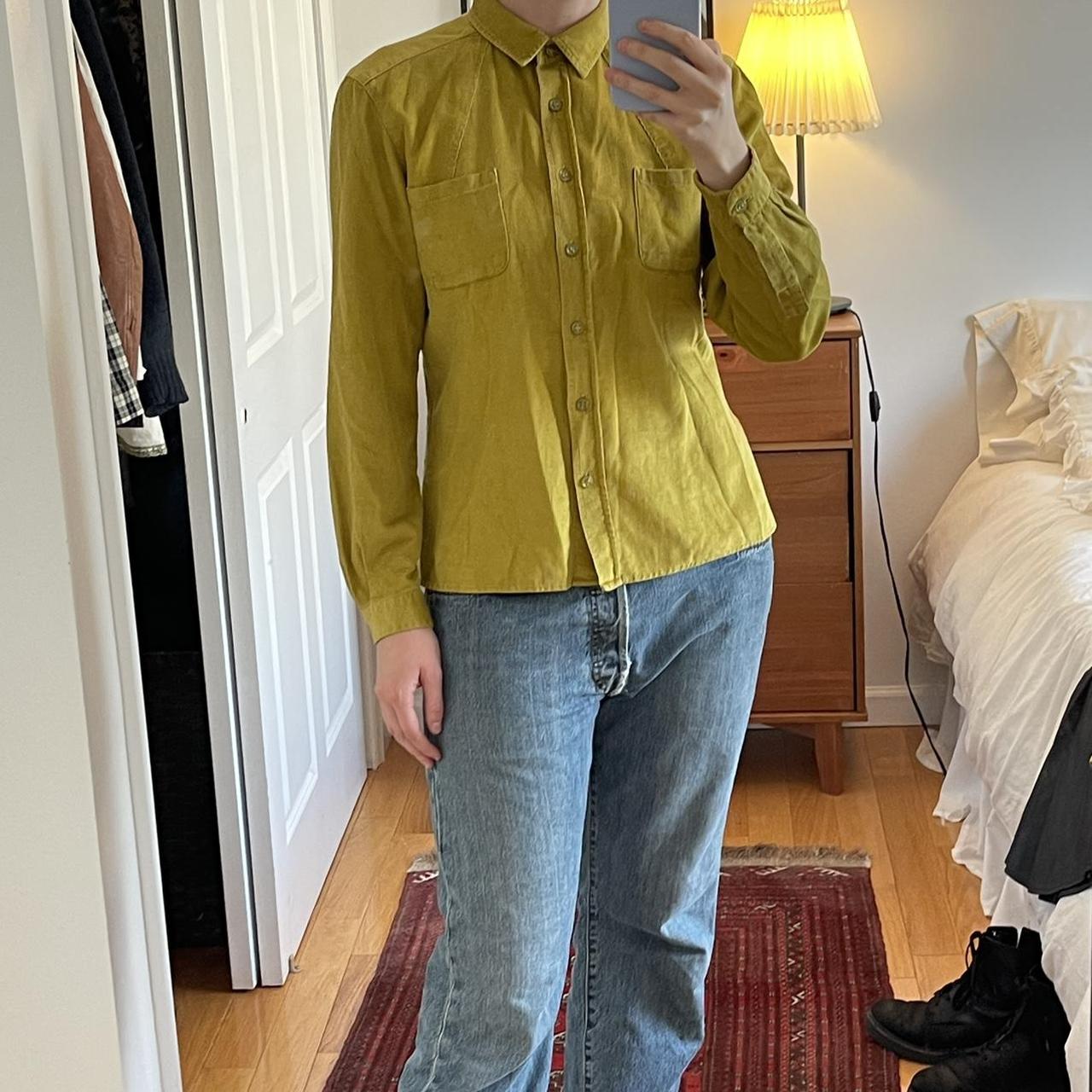 Max Mara Women's Yellow Shirt (4)
