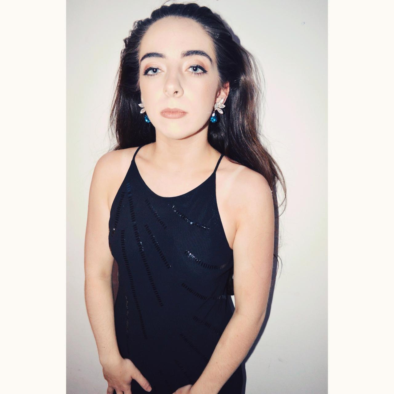 BOND GIRL BLACK Sequin Strappy High Round Neck Depop bond-girl-black-sequin-strappy-high-round-neck-depop