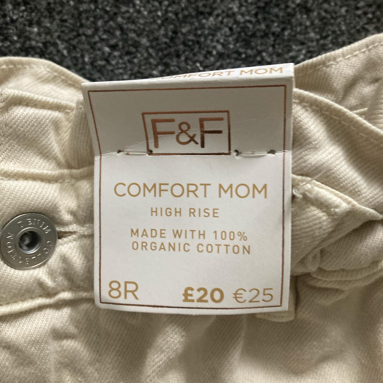 f&f comfort mom jeans