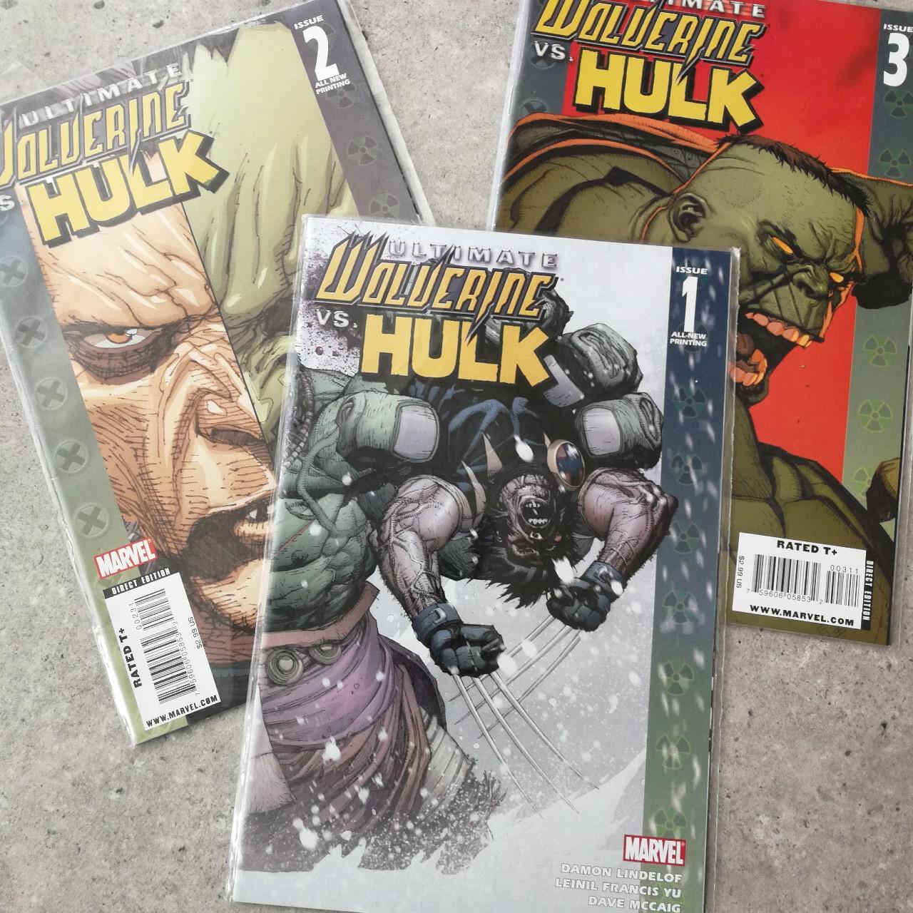 Product Image 1 - Marvel comics, Wolverine vs Hulk
