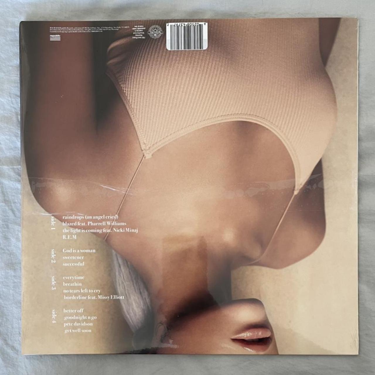 Ariana Grande Sweetener 12lp Vinyl Peach Swirl Depop 