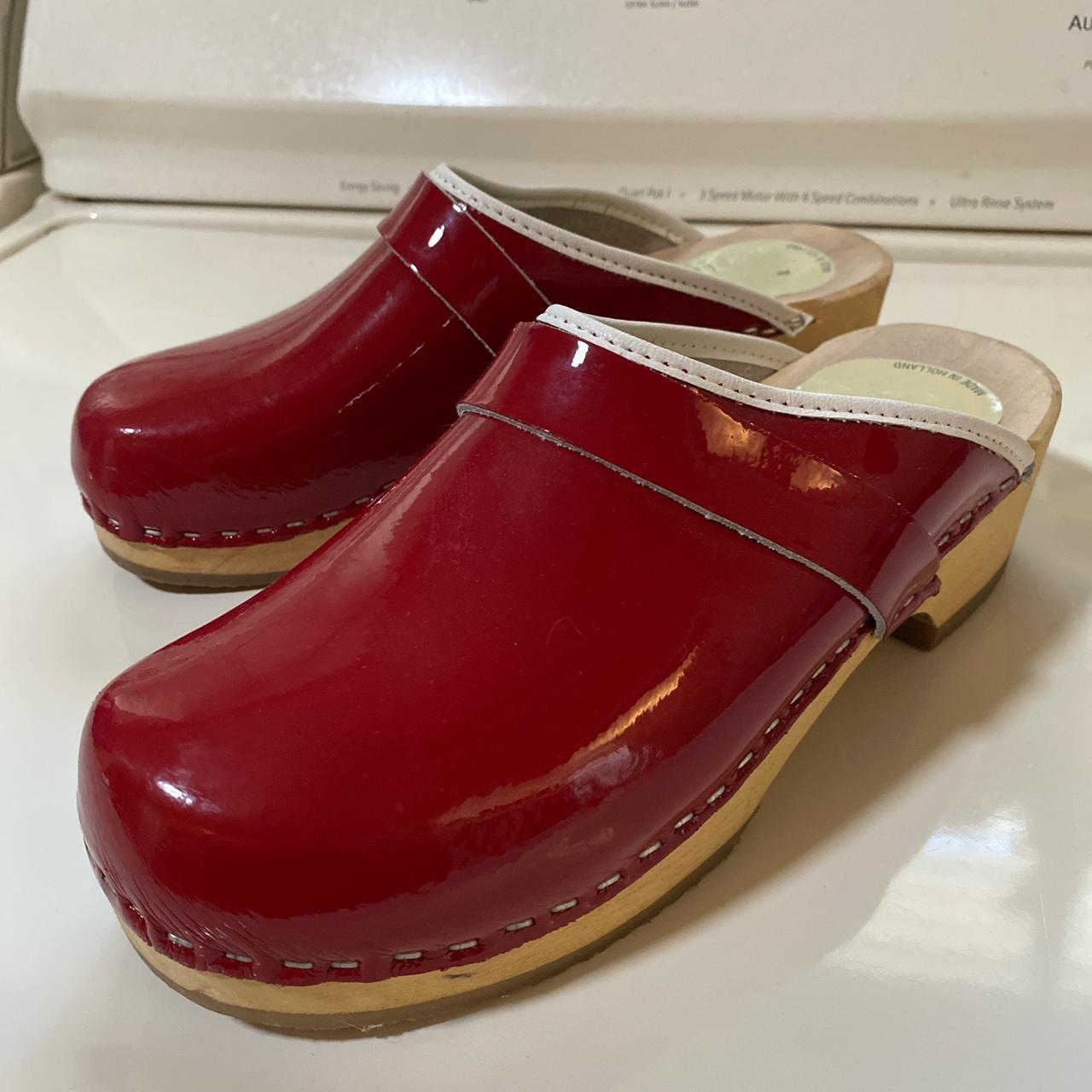 70s vintage wooden clogs!! Brand new and still have... - Depop