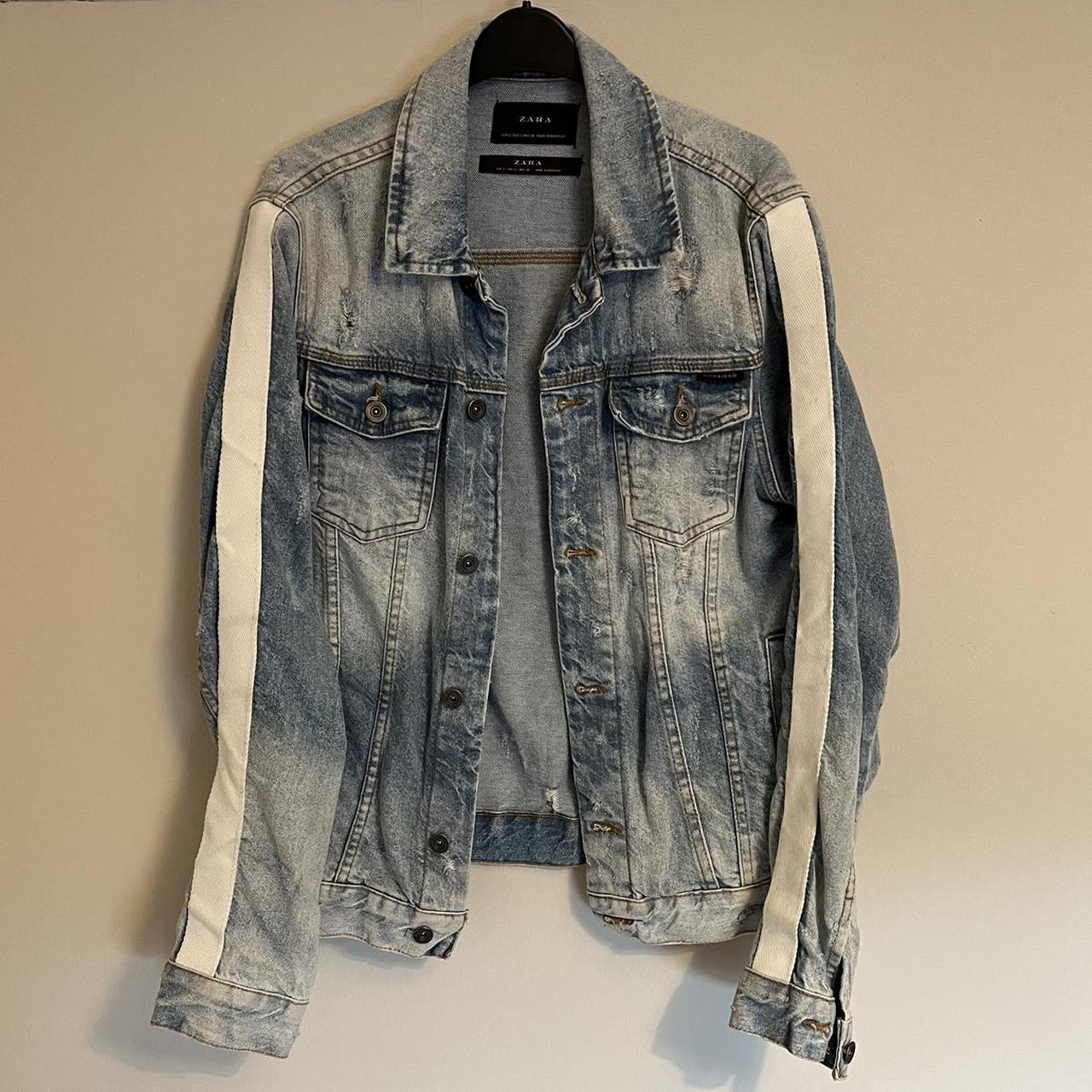 zara acid wash denim jacket