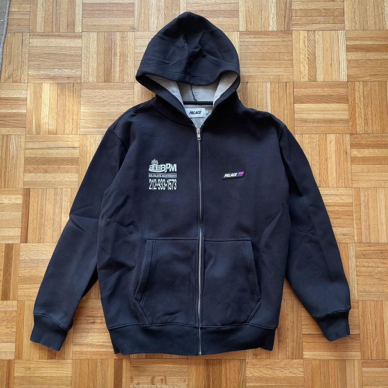 Black Palace Lined Palasonic Build it Hood Zip-Up...