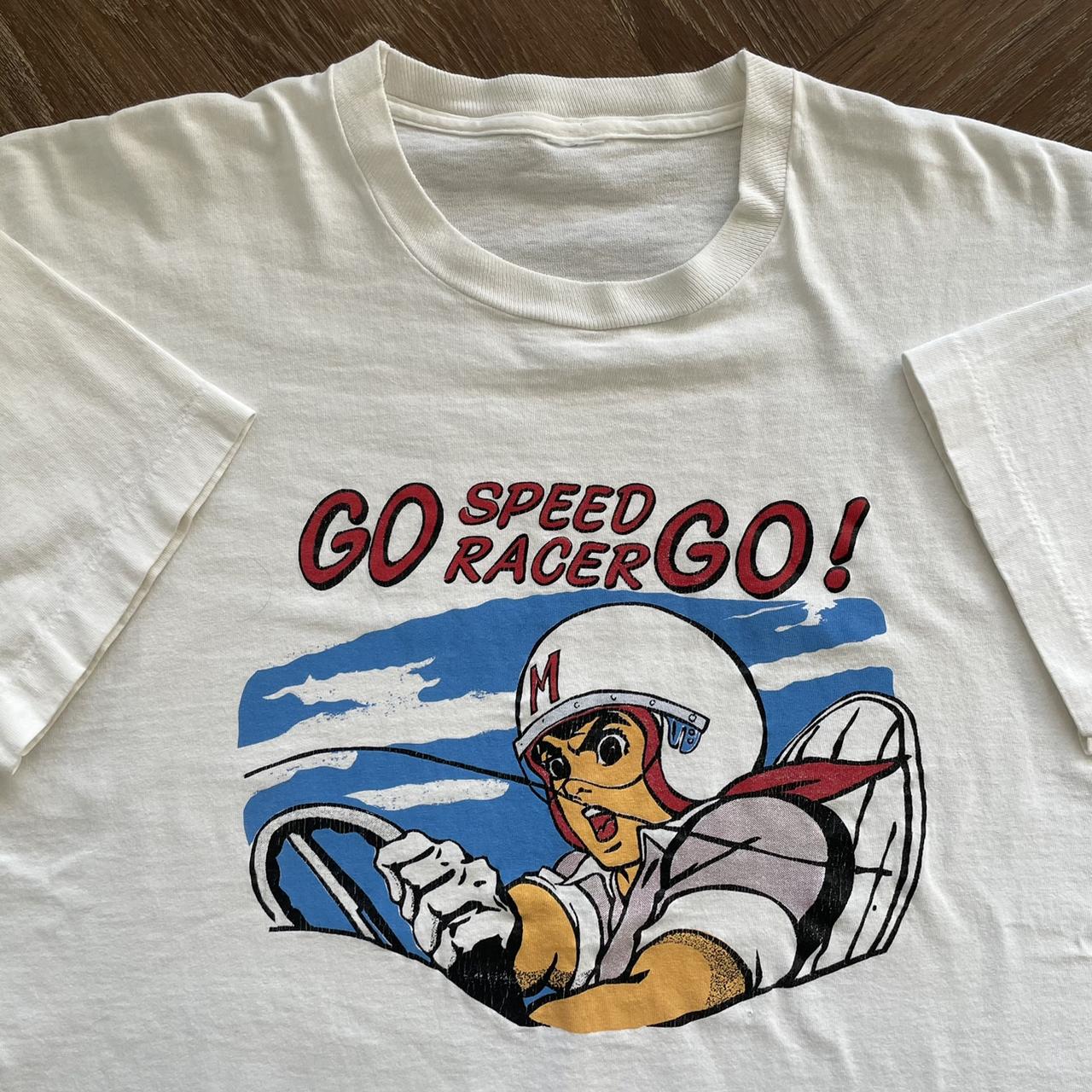 Vintage 90s Speed Racer Shirt 23” x 29.5” Great... - Depop