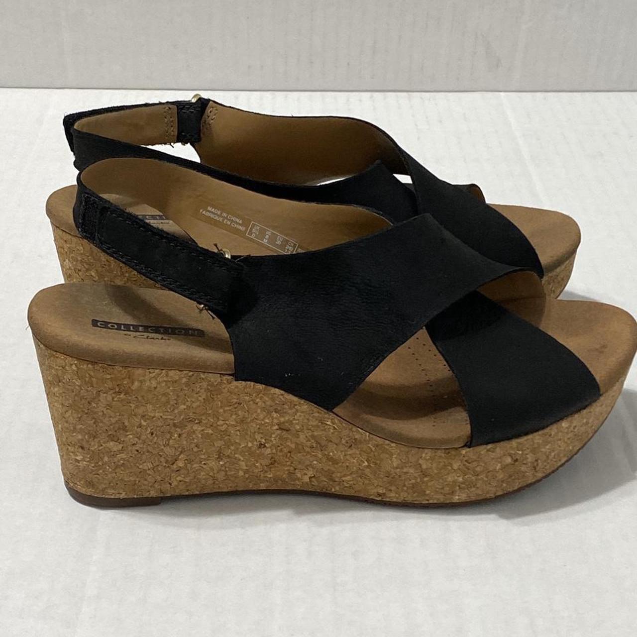 clarks annadel eirwyn wedge sandal