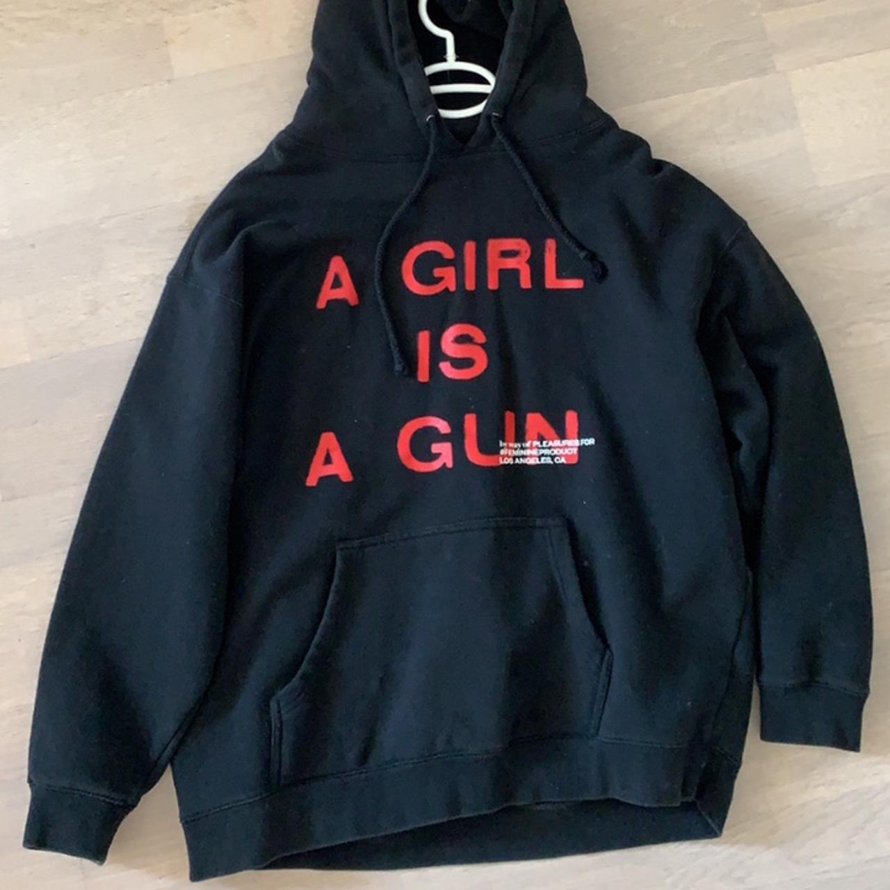 Pleasures A Girl Is A Gun Hoodie XL