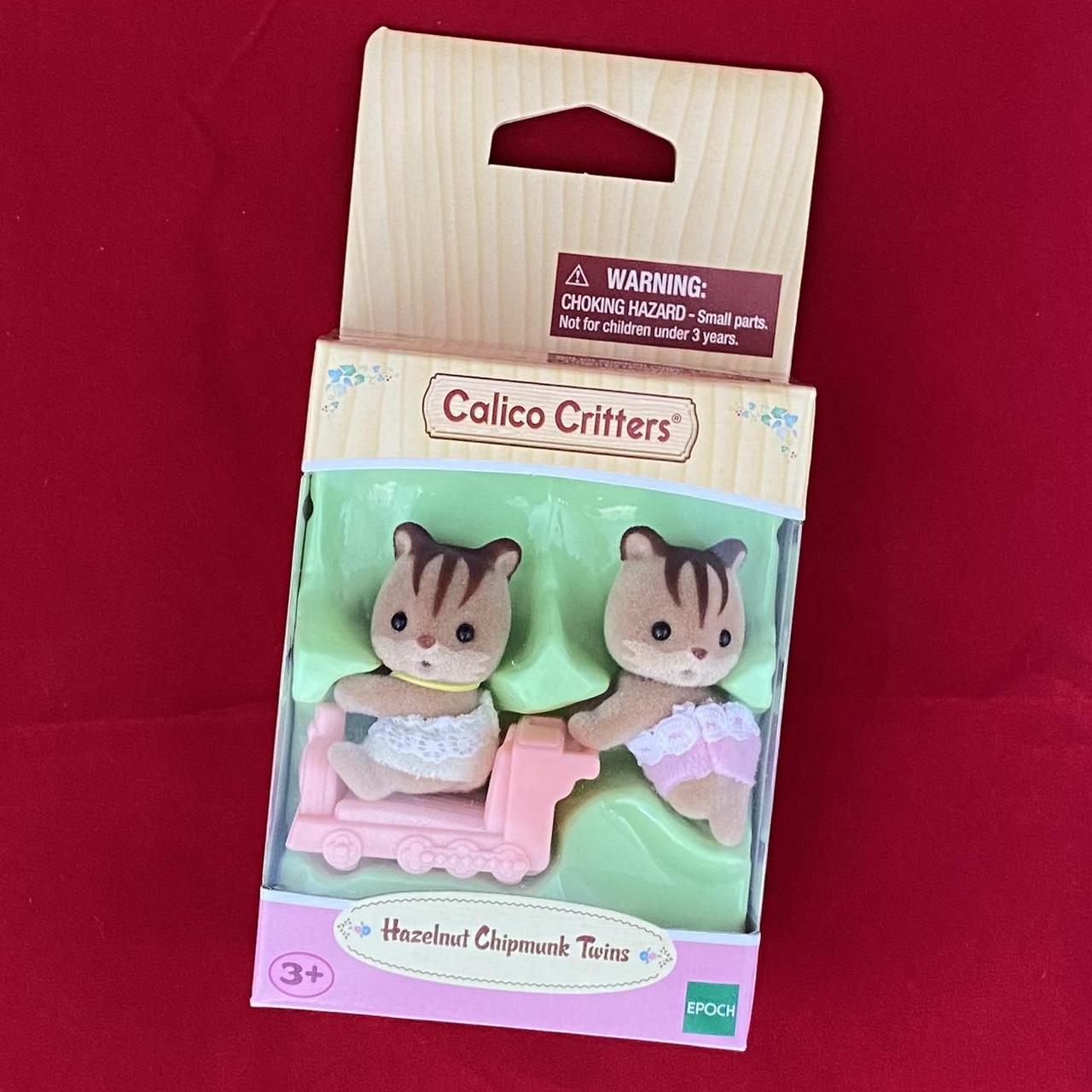 Calico Critters Hazelnut Chipmunk Twins 💛💖 DM for... - Depop