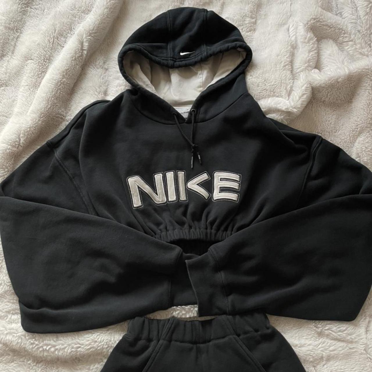 HANDMADE CUSTOM Nike hoodie and shorts set Size Depop