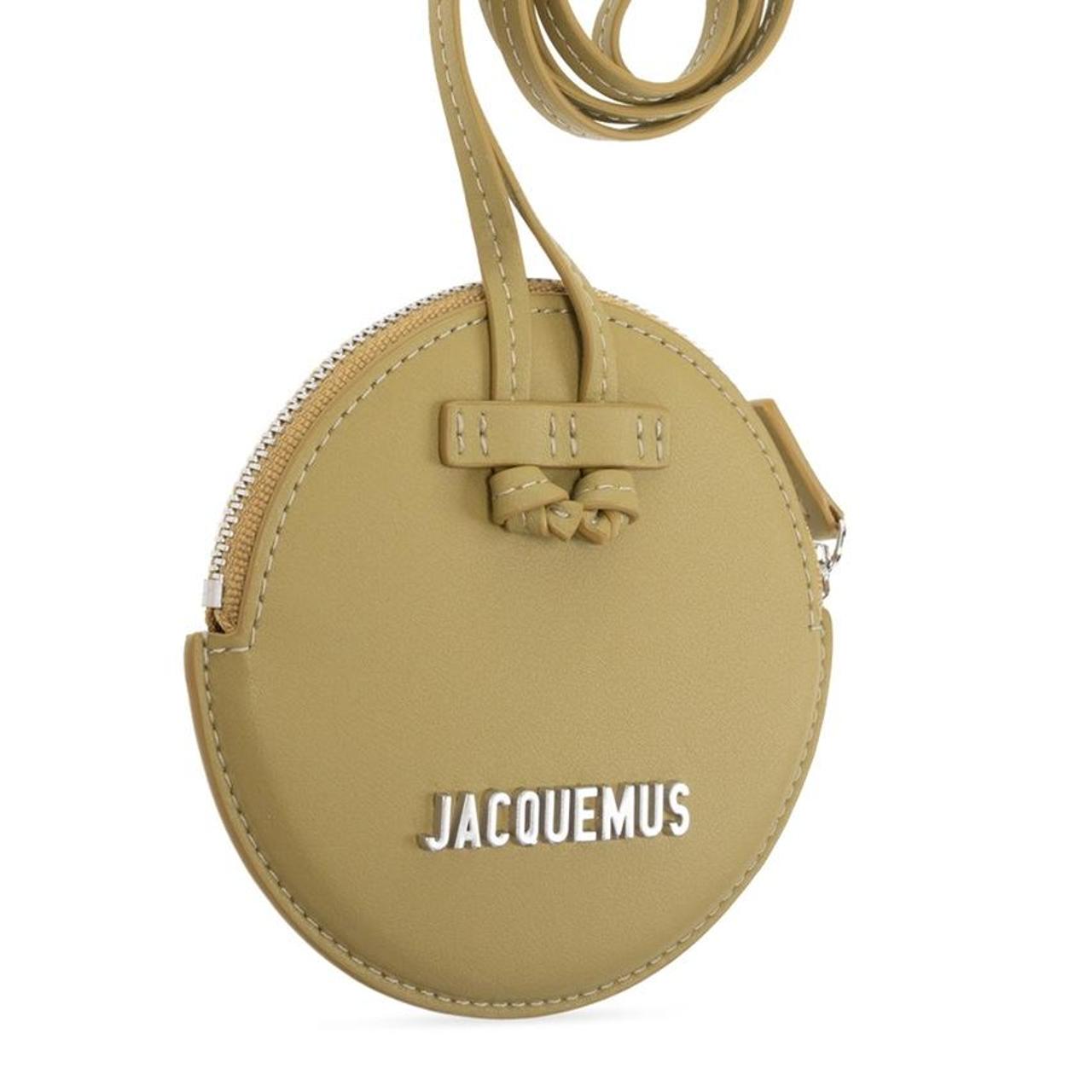 Jacquemus Le Pitchou coin purse in Khaki. 11.5cm in | Depop