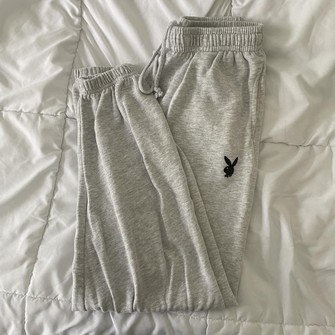 Playboy best sale sweatpants grey