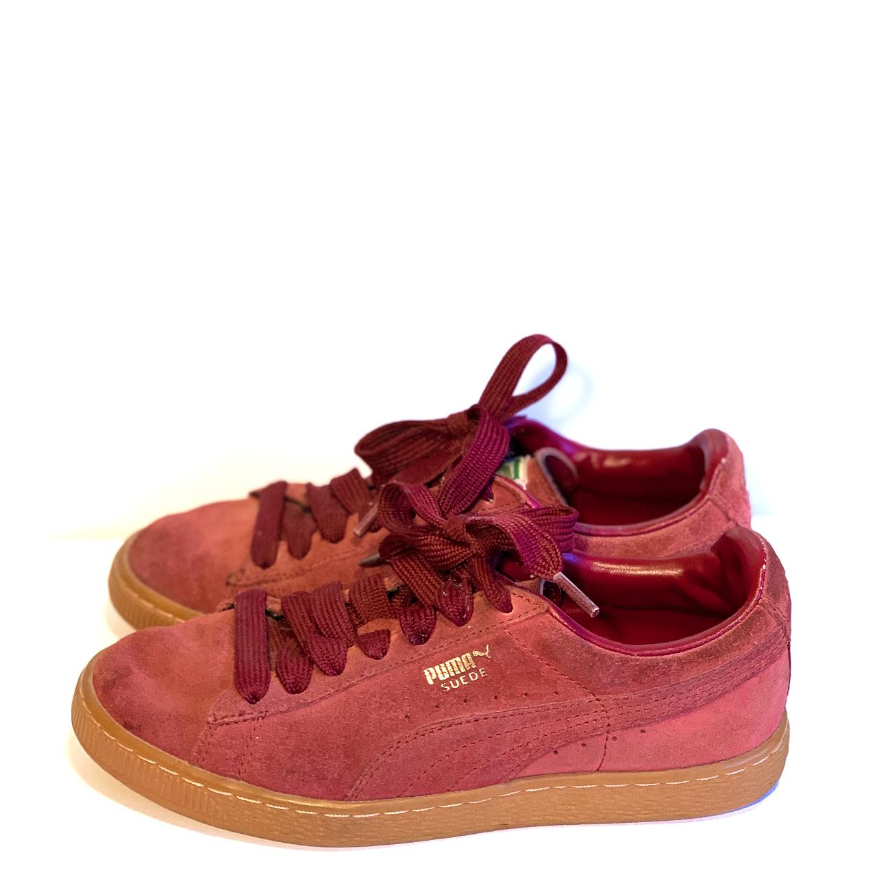 Puma suede best sale bordeaux