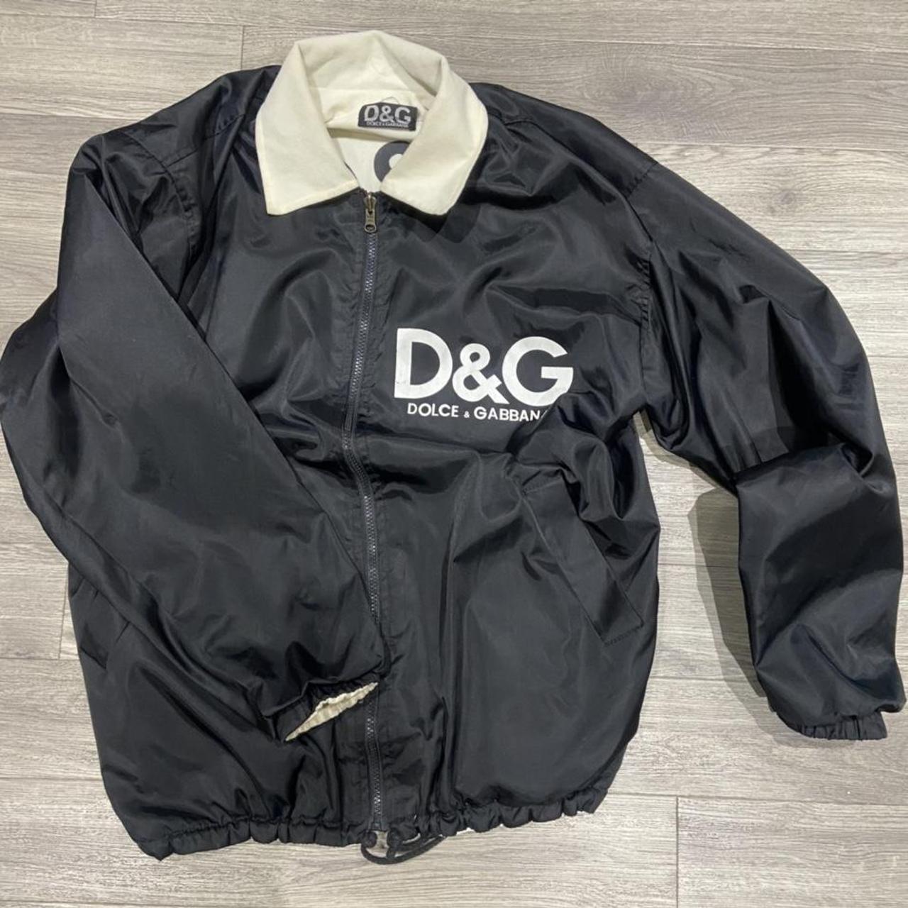 Dolce & Gabbana リバーシブルボンバージャケット ブラック Dolce & Gabbana リバーシブルボンバージャケット ブラック