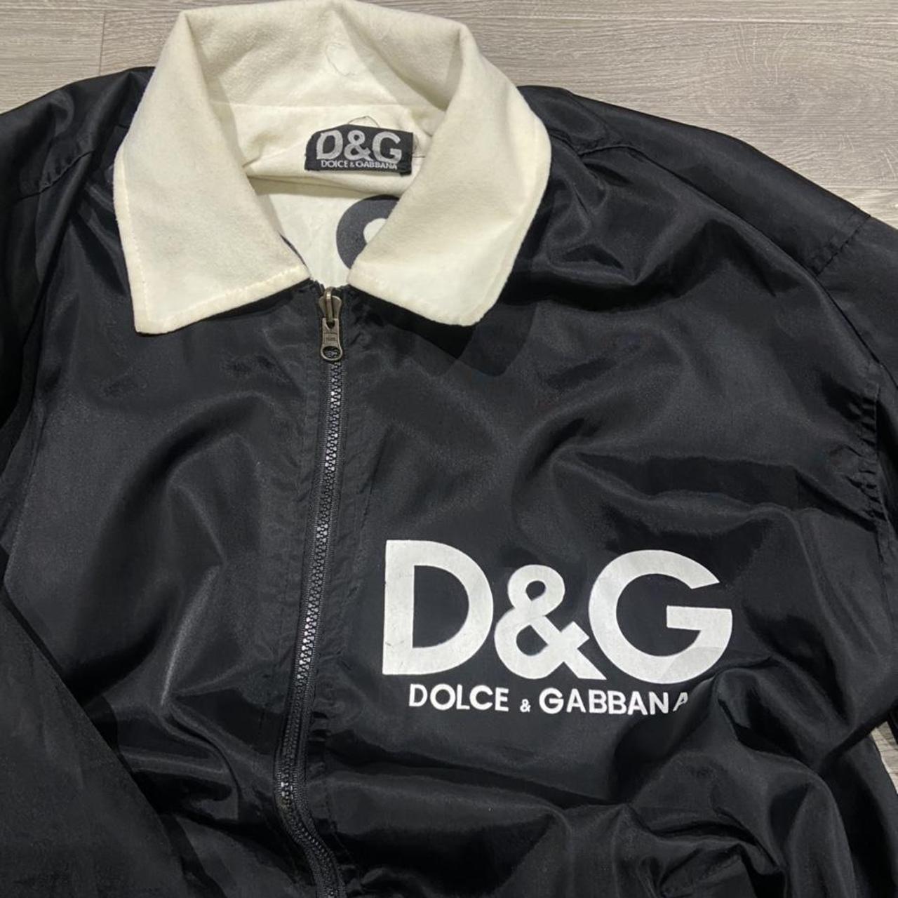D&G dolce and gabbana REVERSIBLE BOMBER JACKET nylon | Depop
