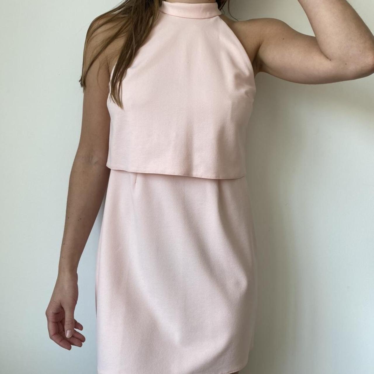 asos nike pink dress