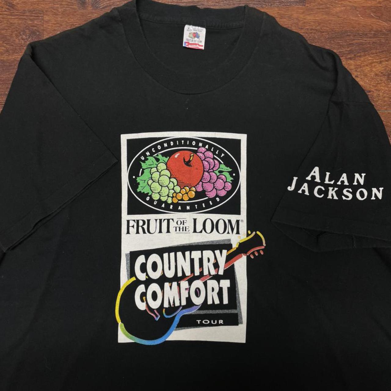 Vintage Alan Jackson Country Comfort Fruit of the... - Depop