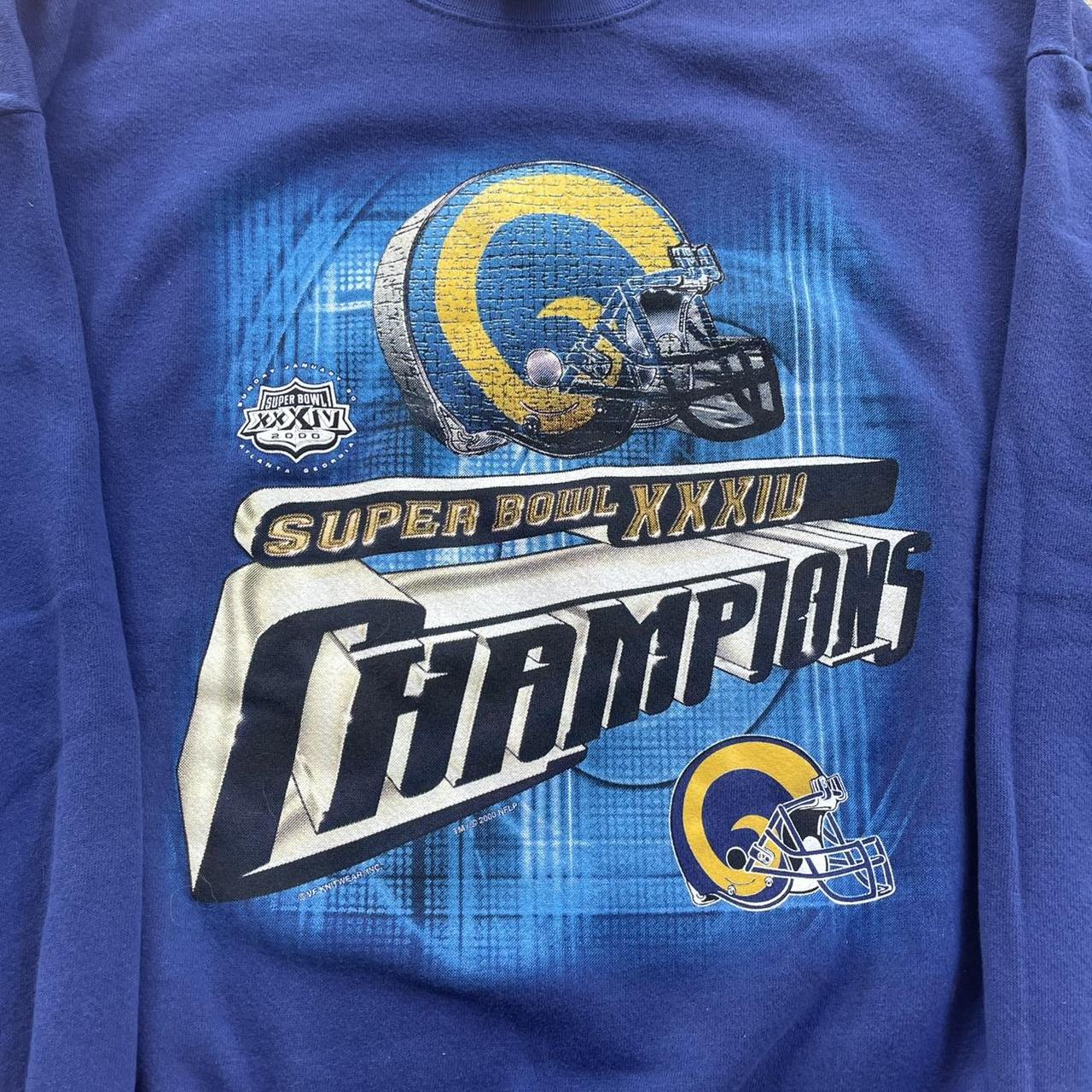 Vintage 90's Champion NFL Los Angeles Rams - Depop