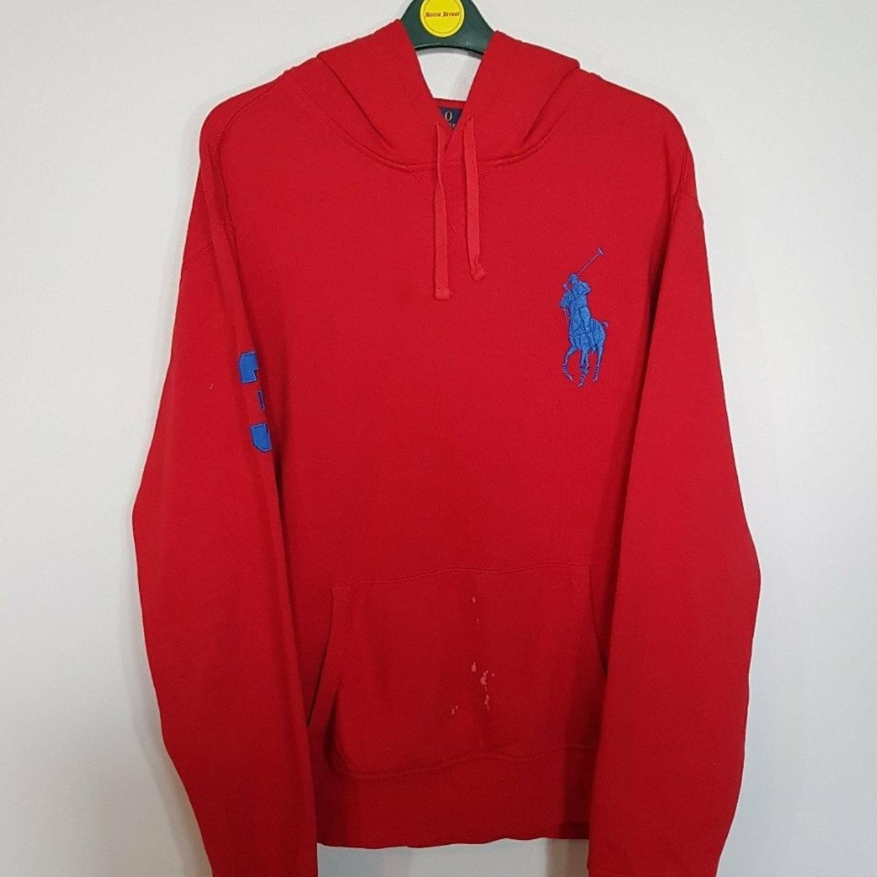 Ralph Lauren Women's Red Hoodie | Depop