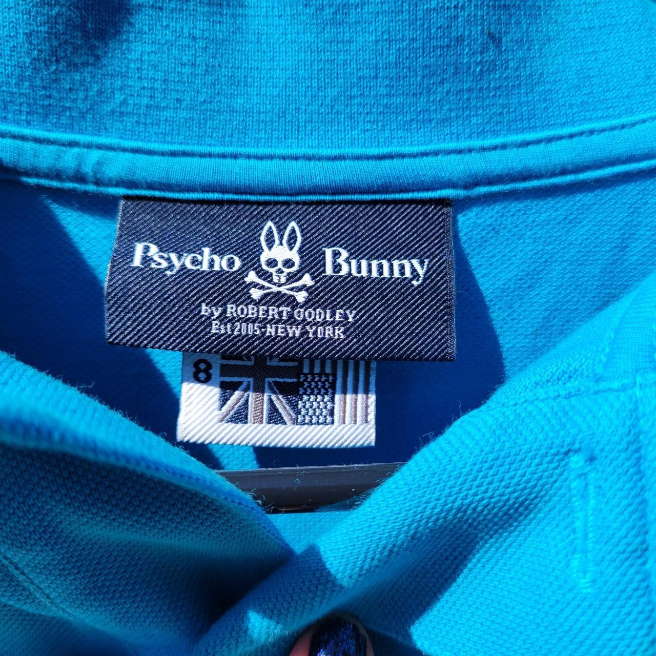 Psycho Bunny Men's Blue and Pink Polo-shirts (2)