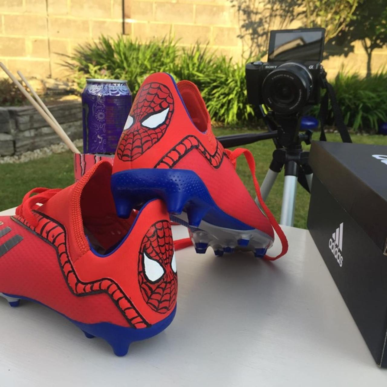 Custom Painted Adidas Soccer Cleats