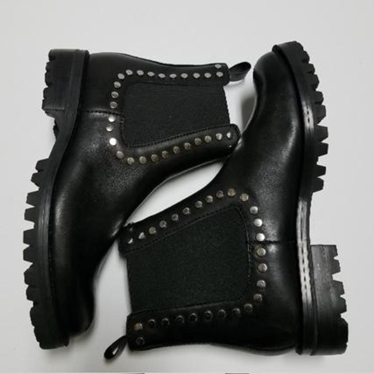 Dolce vita women's peton 2025 studded leather chelsea booties