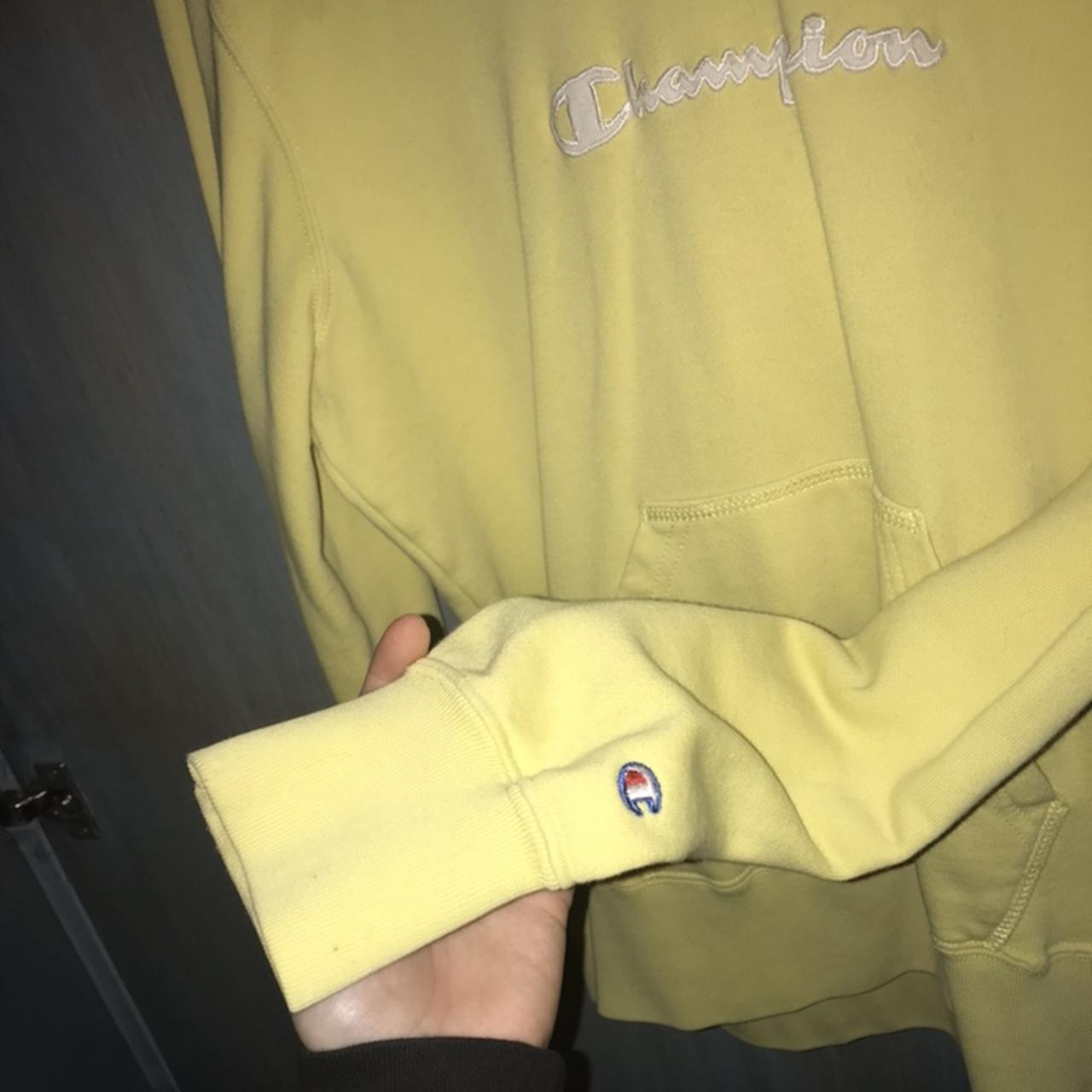 Champion store lemon hoodie