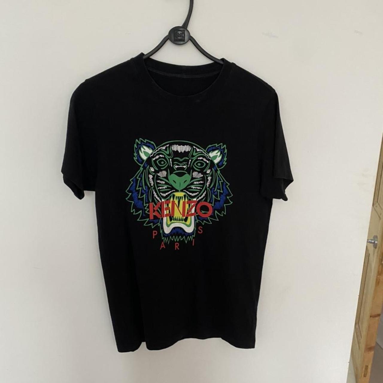 kenzo black tshirt