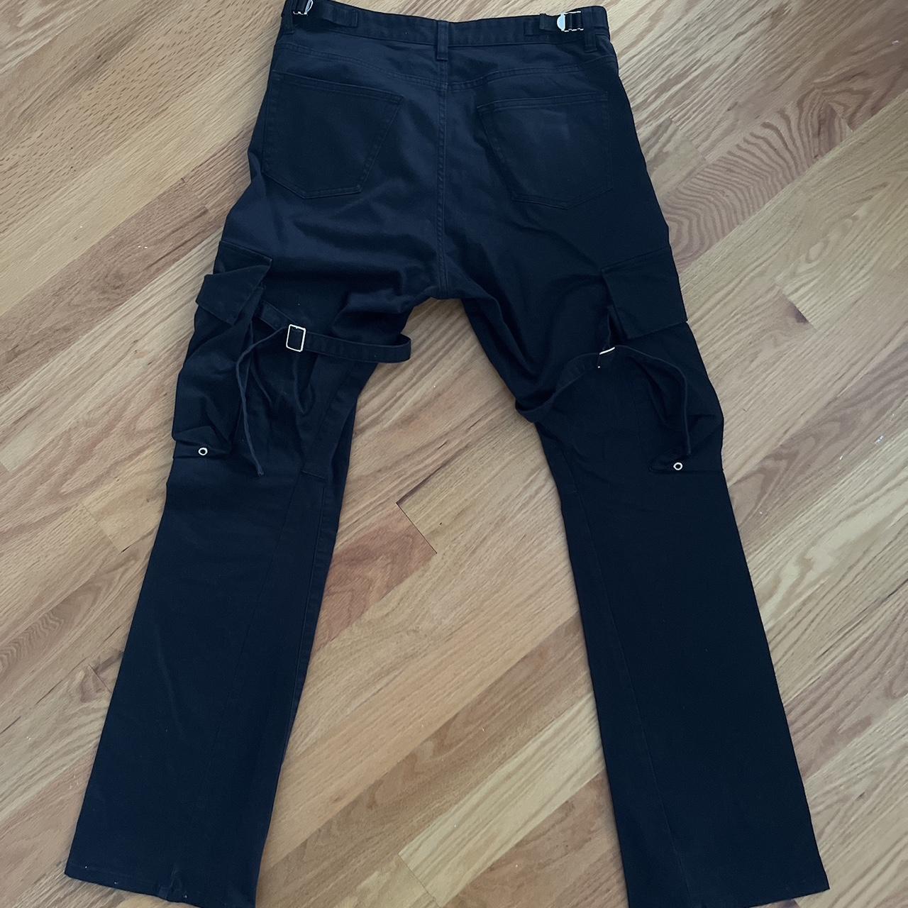 Vuja De Black Cargo Pants Drop 1 • Size L - Men's... - Depop