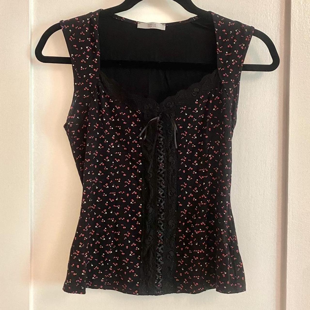 Marks & Spencer Women's Black and Red Corset