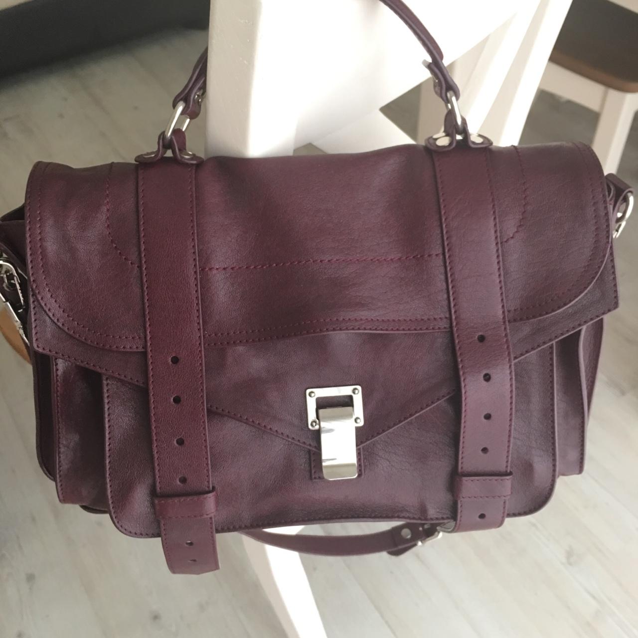 Proenza Schouler PS1 bag medium in oxblood colour