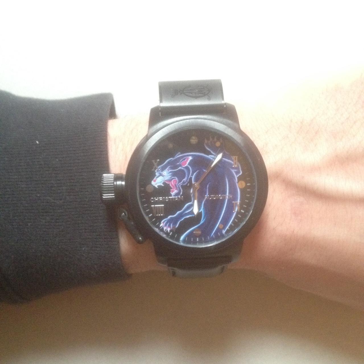 Christian Audigier Panther Mens Watch Depop