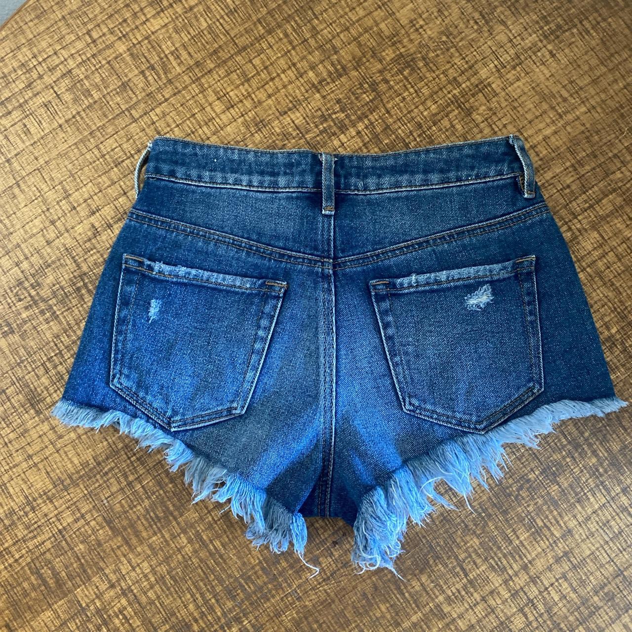 PacSun High-Rise Festival Shorts Size 24 High... - Depop