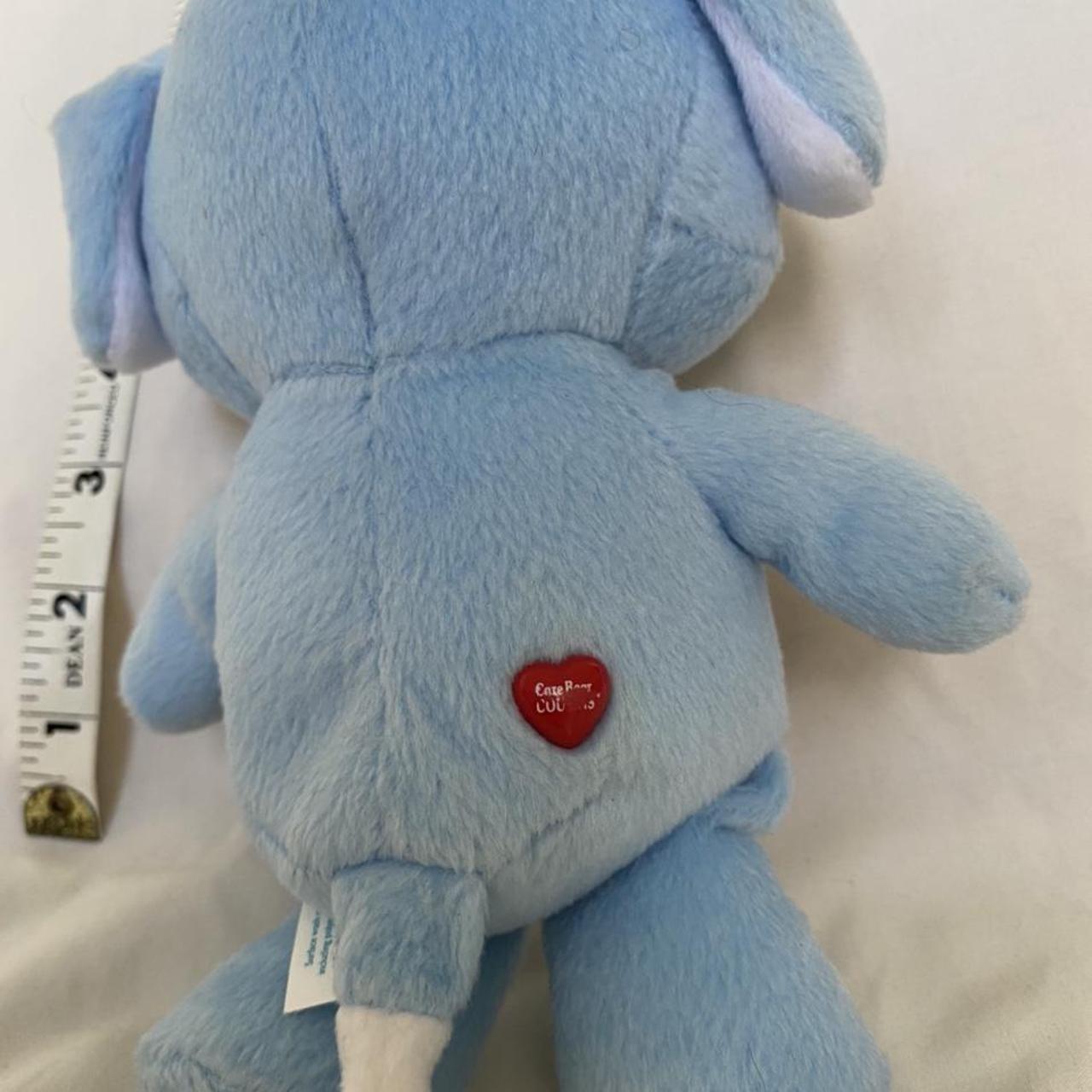 Care Bear Blue Loyal Heart Dog Bear 8” 2004 Dog Soft... - Depop