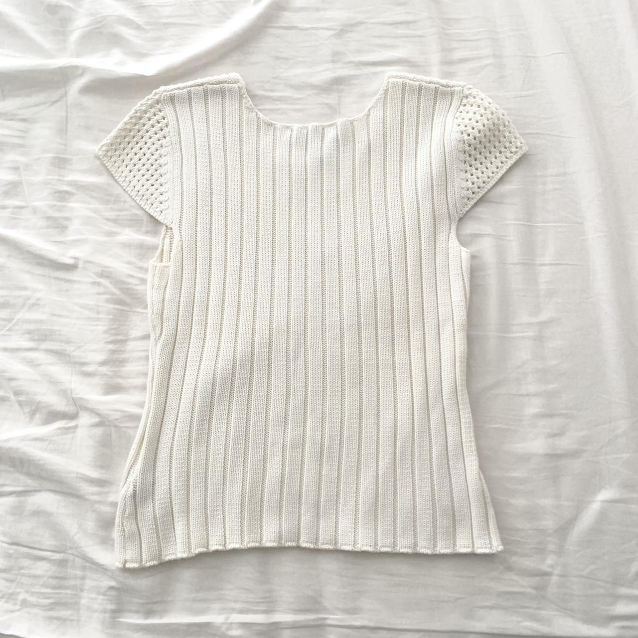 Product Image 2 - White Knit Babydoll Top
Brand: