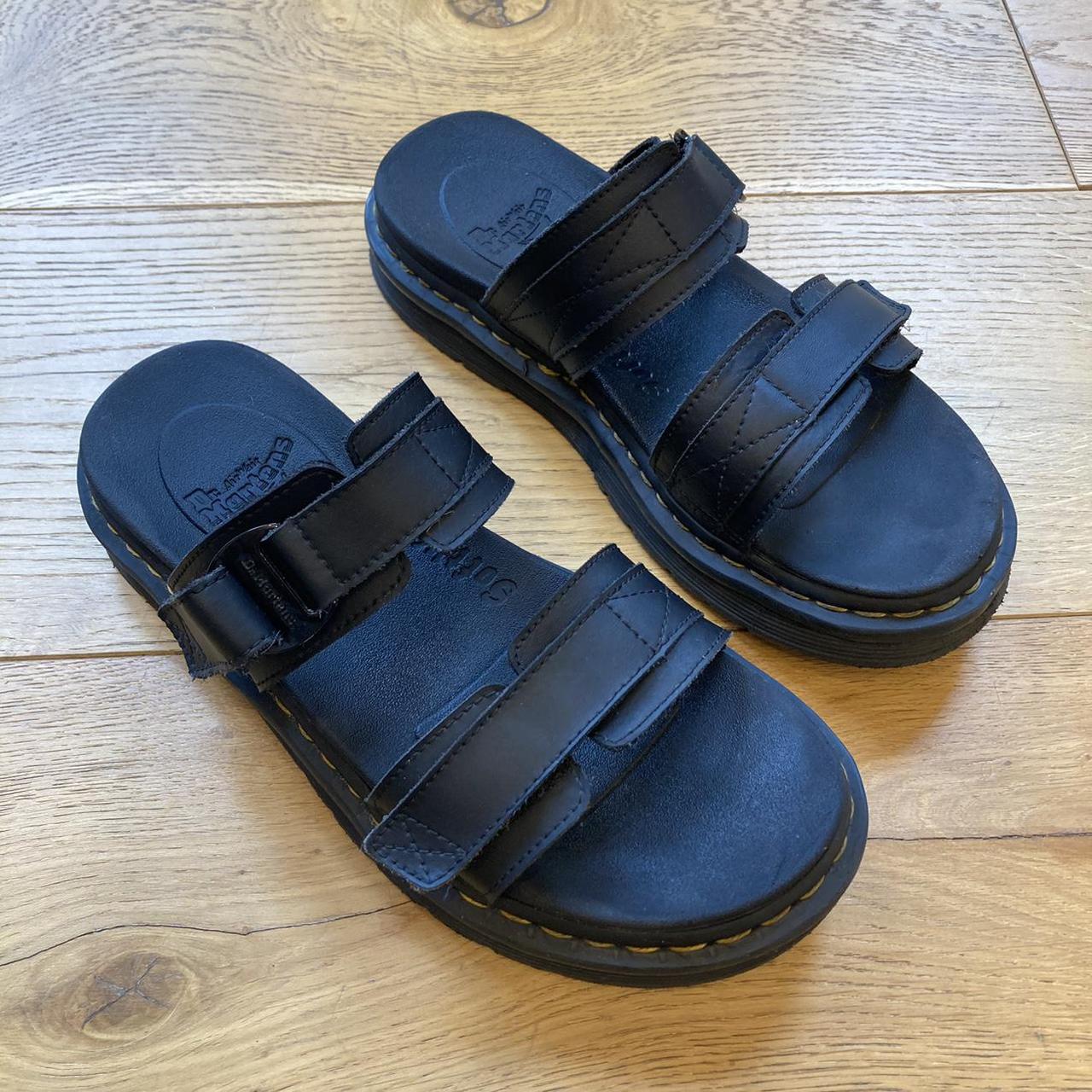 chilton slip on leather sandals