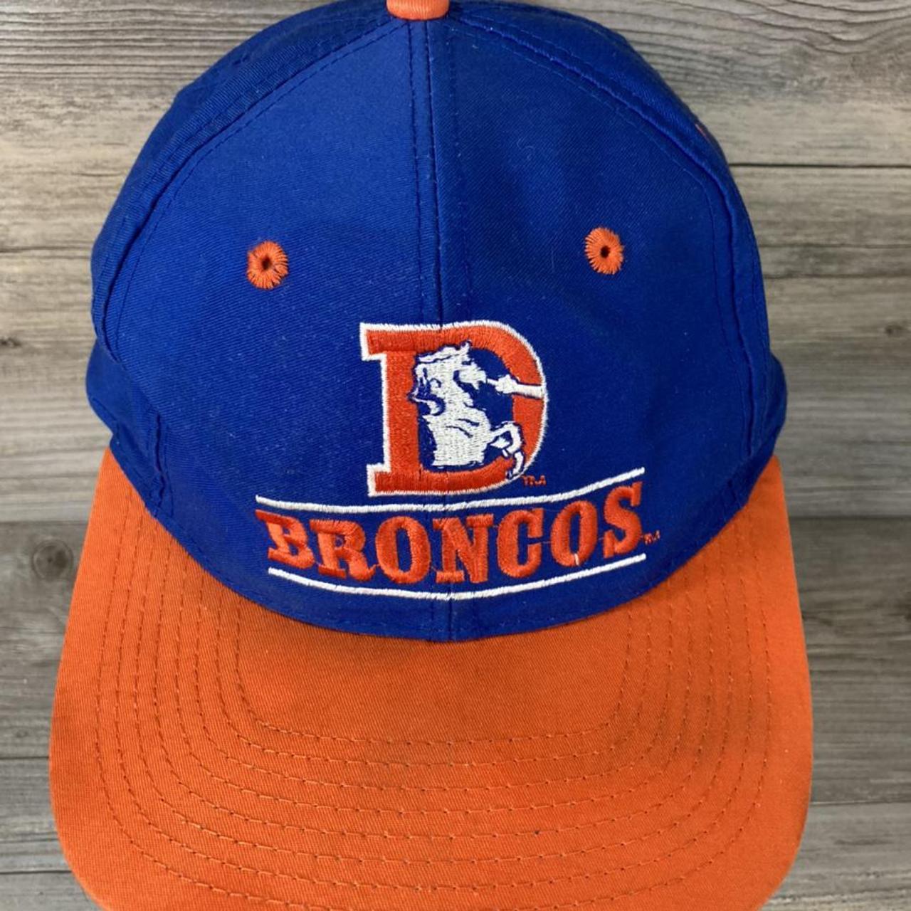 Denver Broncos Old Logo Baseball Hat Snapback NFL - Depop