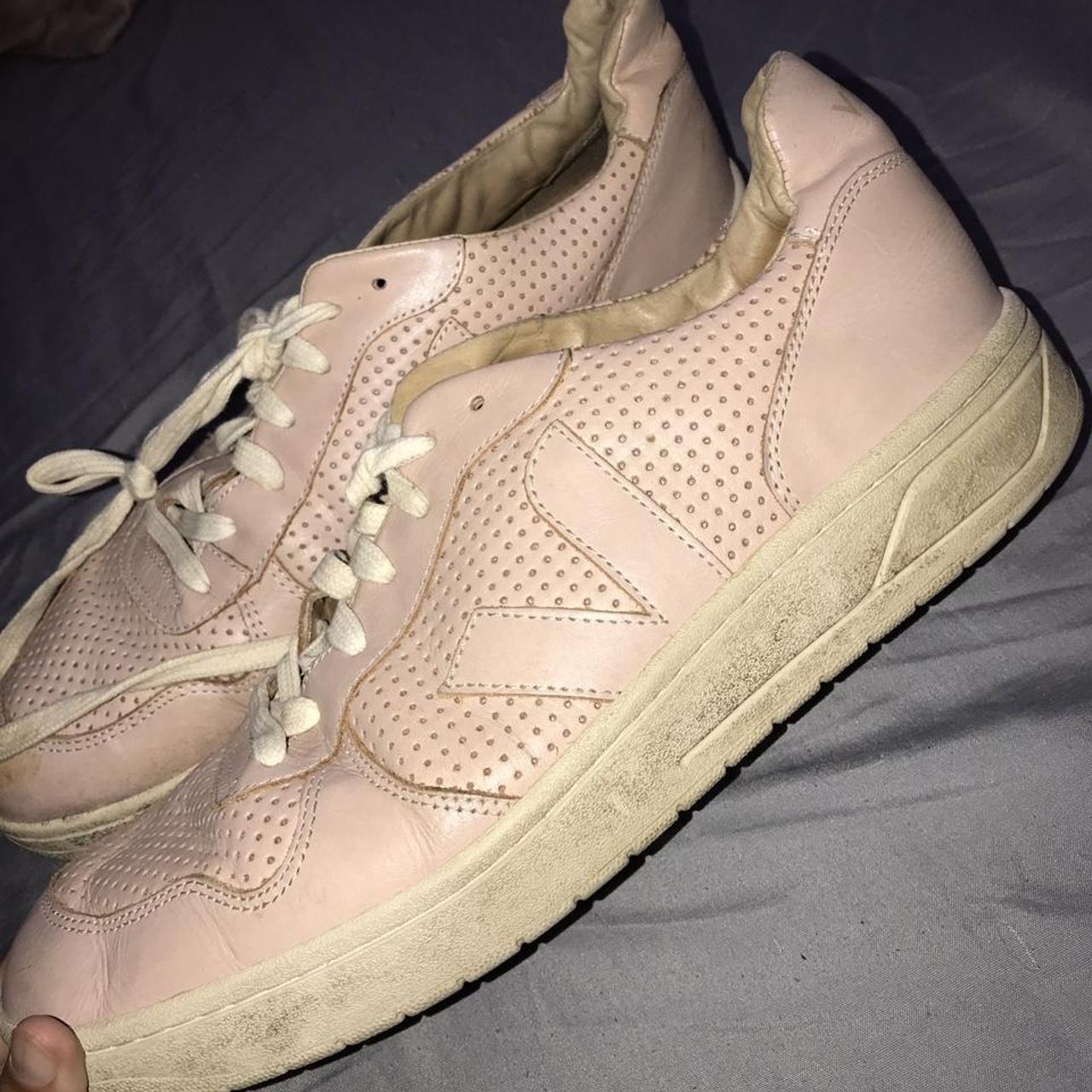 Vintage Veja Ladies Pink Sneakers. These are... - Depop