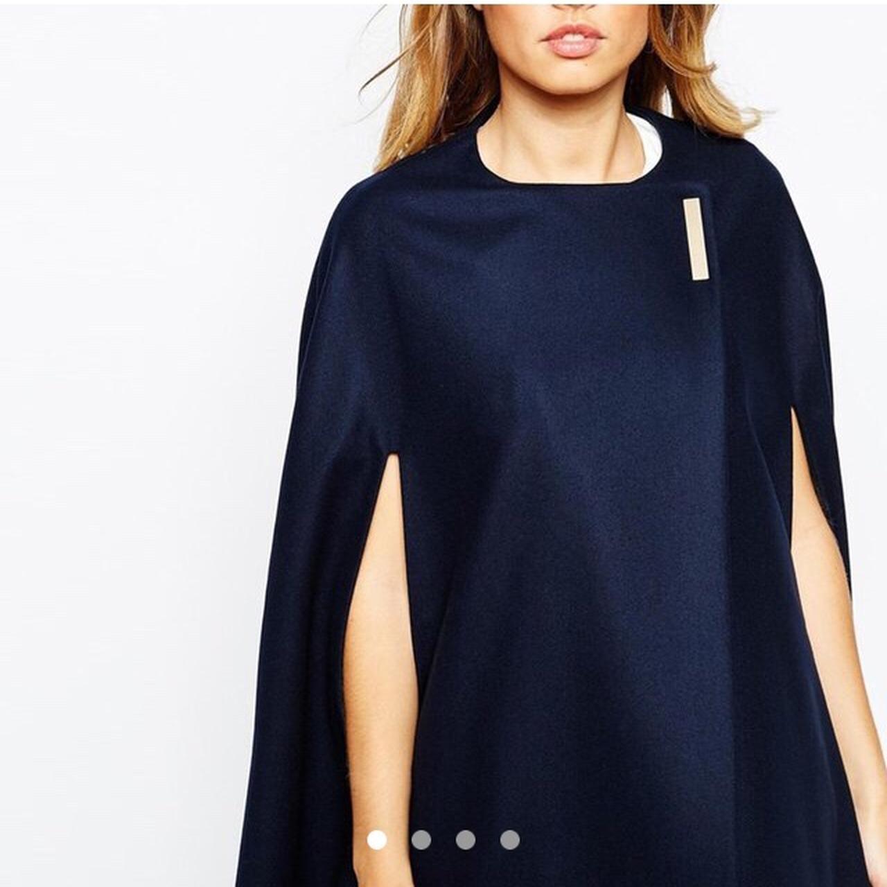 ted baker navy cape