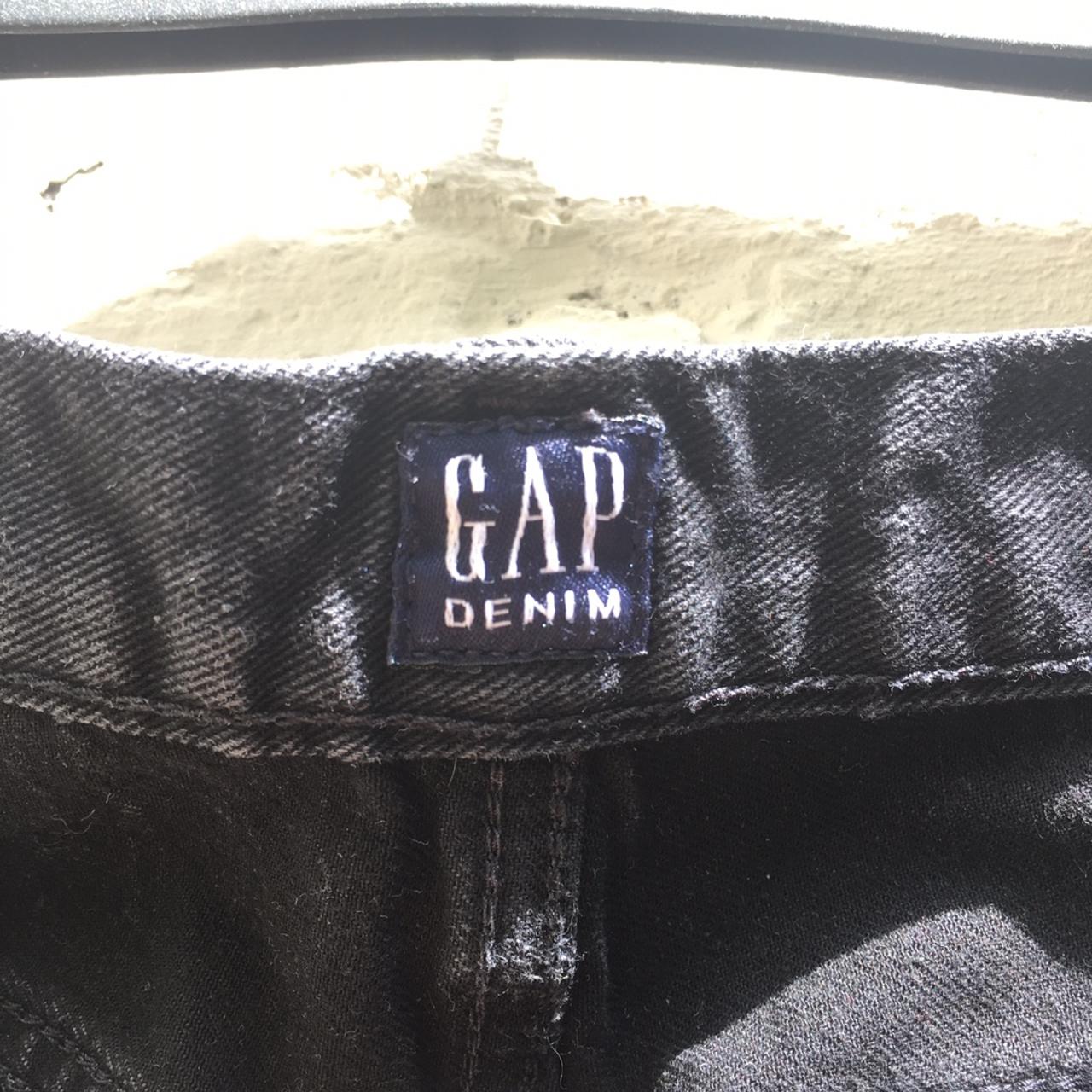Men’s Black Jeans. Gap Denim tapered fit. Size 34... Depop