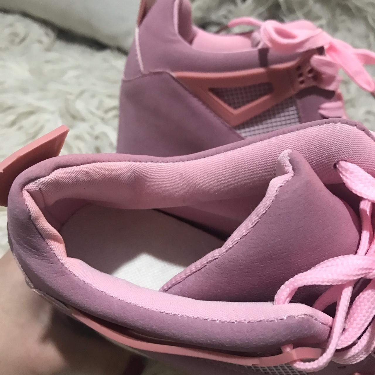 platform trainers pink