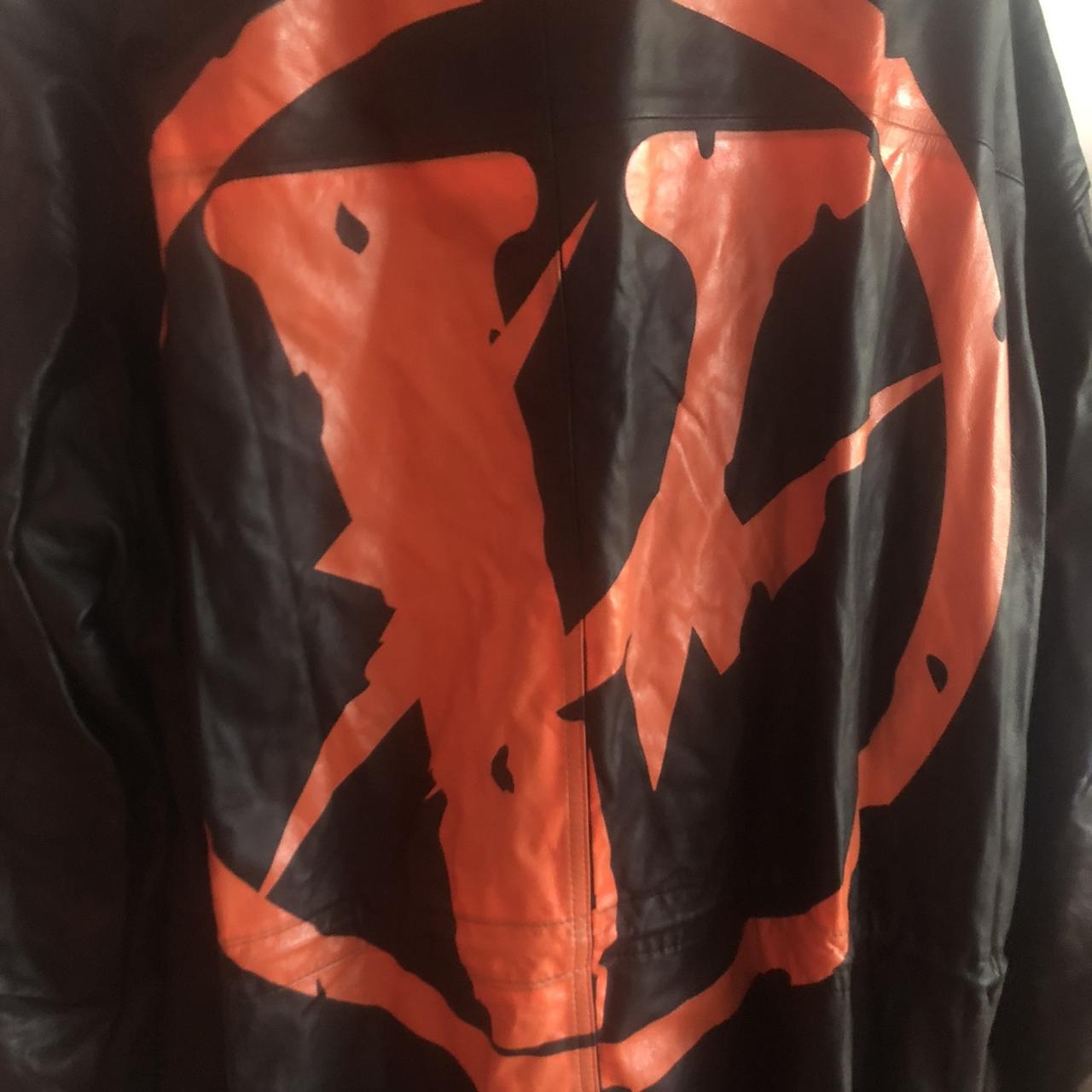 VLONE x FRAGMENT leather jacket BRAND NEW super... - Depop