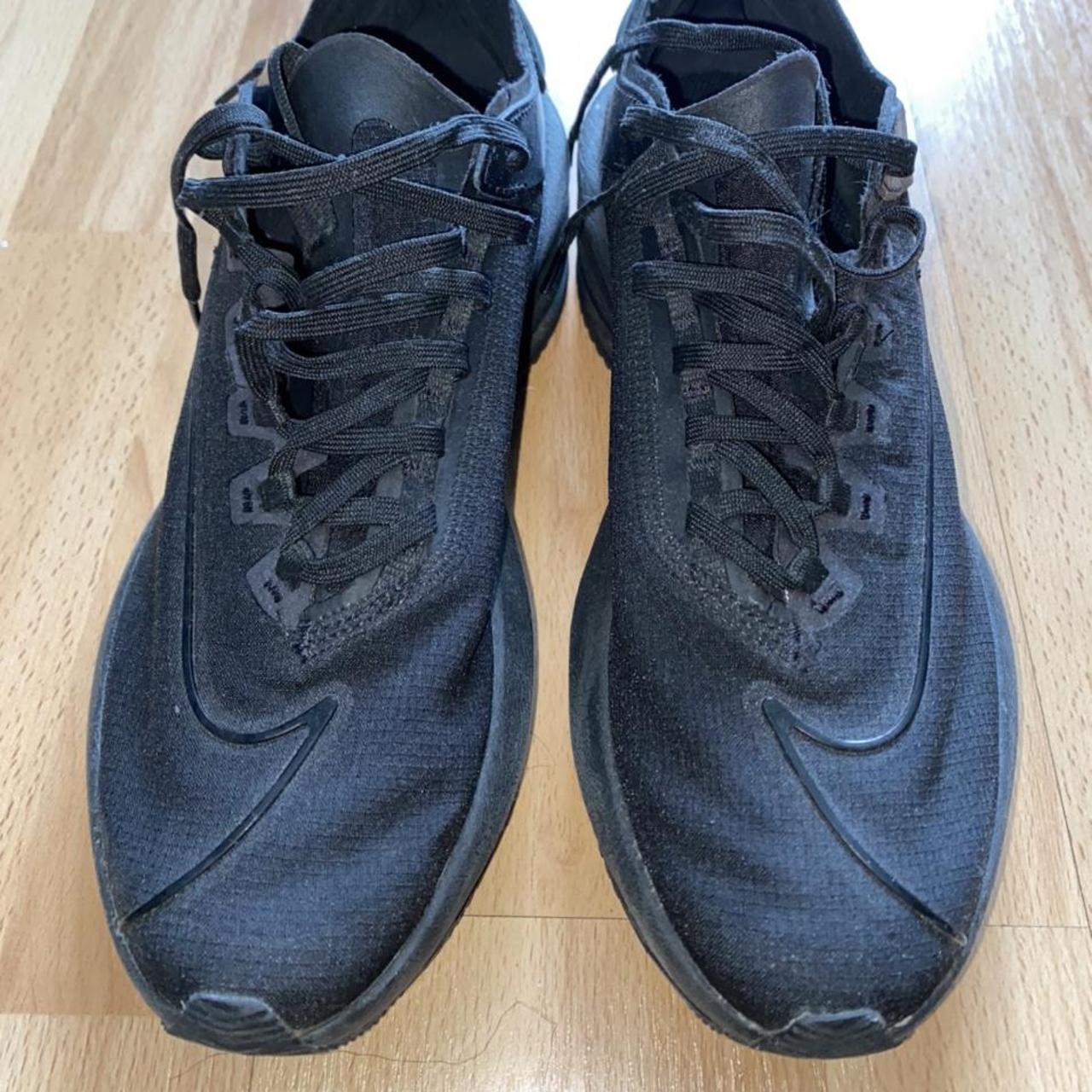 double nike tick trainers