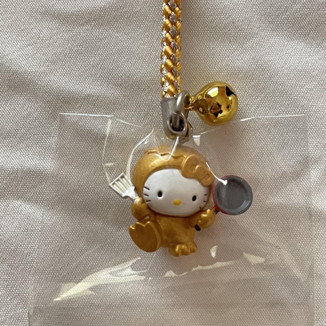 HELLO KITTY GOLDEN TURTLE CHARM/KEYCHAIN🐢💛 -brand... - Depop