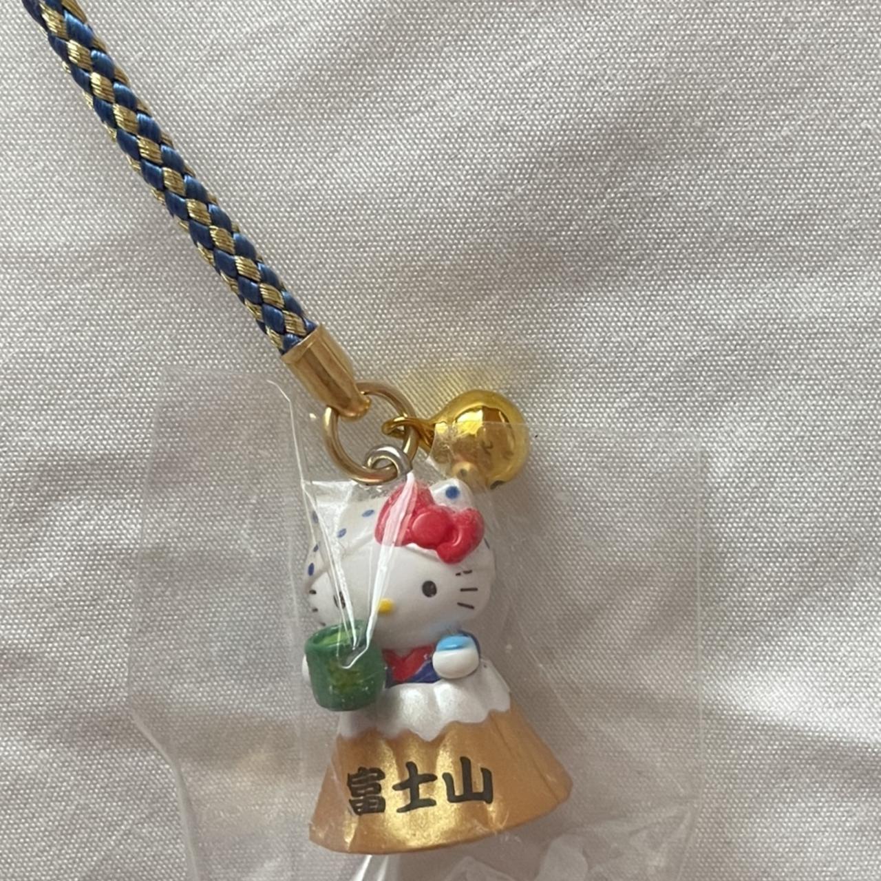 HELLO KITTY MOUNTAIN CHARM/KEYCHAIN💚 -brand new... - Depop