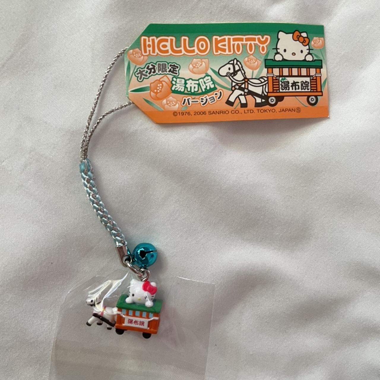 HELLO KITTY HORSE CARRIAGE CHARM/KEYCHAIN🐎💙 -brand... - Depop