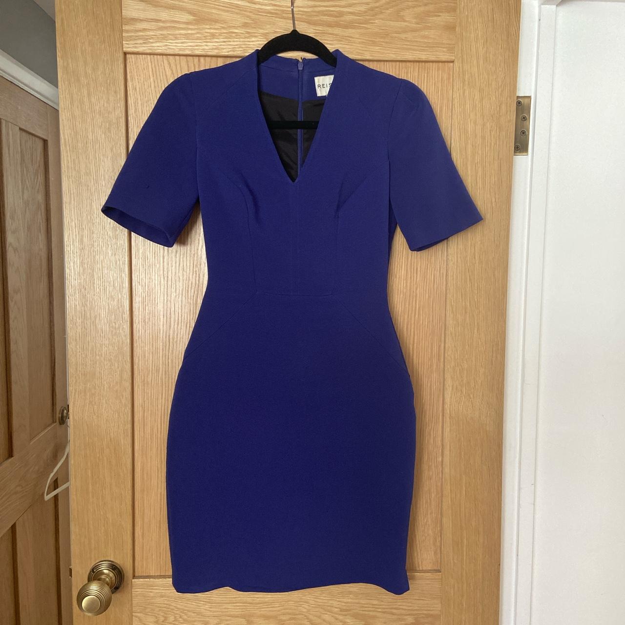 Royal blue work outlet dress