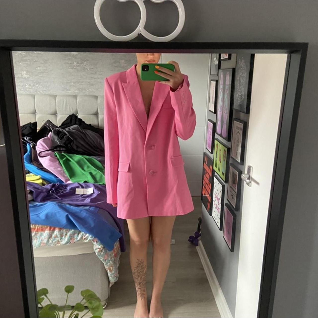 SLA the label pink blazer dress Never been worn tags... - Depop